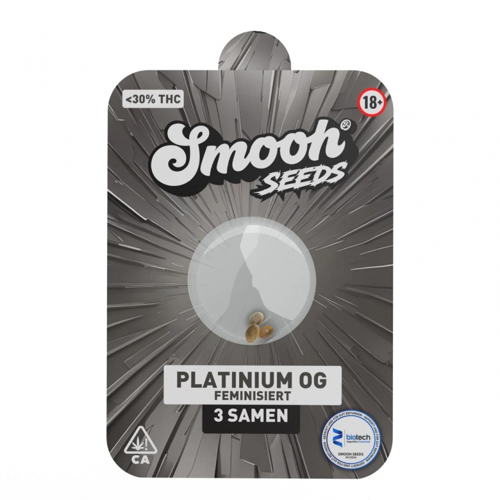 Bild 1 von PLATINUM OG FEM - MASTER KUSHX O.G.KUSH (DNACUT) 90% INDICA 10% SATIVA THC < 30%